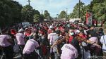 Suporter Timnas Mulai Menyemut di GBK