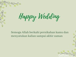 45 Ucapan Selamat Menikah Islami untuk Sahabat, Penuh Doa Kebaikan