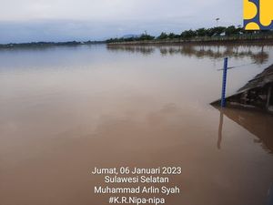 Kondisi Waduk Nipa-nipa Status Waspada, Ketinggian Air di Atas Batas Normal