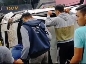 Mobil Pengangkut Uang Terbalik, BRI Pastikan Tak Ada Kerugian Finansial Mobil Pengangkut Uang Terbalik, BRI Pastikan Tak Ada Kerugian Finansial