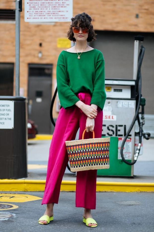 Colour Blocking with Green/Foto: Pinterest/Refinery29 Colour Blocking with Green/Foto: Pinterest/Refinery29