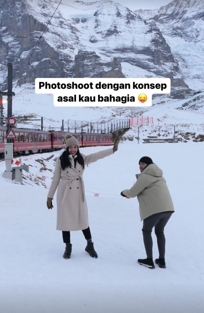 kaesang Kaesang dan Erina Gudono bulan madu.