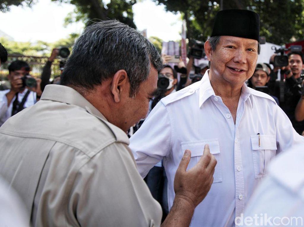 Potret Hashim Adik Prabowo Hadir di Peresmian Kantor Pemenangan Gerindra