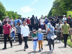 Liburan Bersama Cucu ala Jokowi