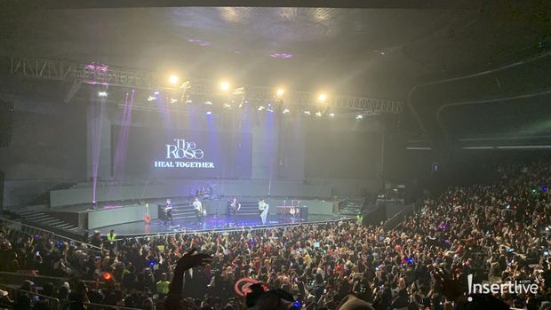 Konser The Rose di Jakarta.