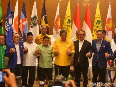 Momen Airlangga, Zulhas hingga AHY Kumpul di Dharmawangsa