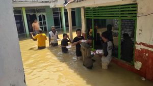 Potret Banjir Rendam Blega Bangkalan