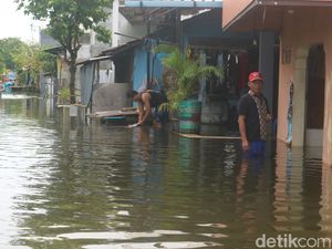 Banjir Kudus 2 Pekan Belum Surut, Menteri Basuki Bakal Bongkar Pompa