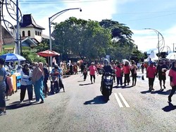 Duh! Masih Banyak Pemotor saat CFD Jalan Ir Juanda Solo