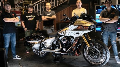 Surui Motor Garage Siap Wakili Indonesia di Motor Bike Expo Italia 2023