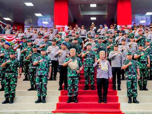 Panglima-Kepala Staf Resmikan Polda Papua Baru, Kapolri: Sinergitas Makin Kokoh