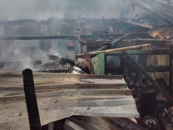 3 Rumah Hangus Terbakar di Bandung