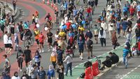 Suasana CFD Pertama Jakarta di 2023