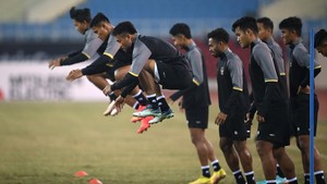 Intip Latihan Timnas Indonesia Jelang Leg 2 Semifinal Piala AFF 2022