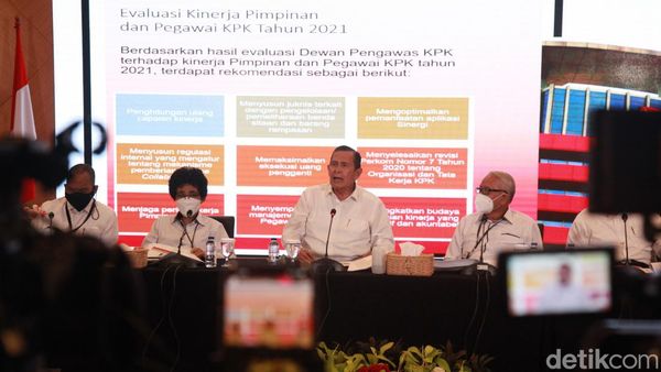 Capaian Dewan Pengawas KPK Sepanjang 2022