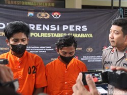 2 Jambret Kalung Emak-emak di Surabaya Tertangkap, Hasil untuk Judi Online