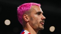 Sayangnya, Griezmann belum pernah raih titel LaLiga bersam Atletico. Baru trofi juara Liga Europa, Piala Super Eropa, dan Piala Super Spanyol yang diraihnya (AP)