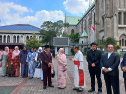Dari Istiqlal, Istri PM Malaysia ke Katedral Lewat Terowongan Silaturahmi