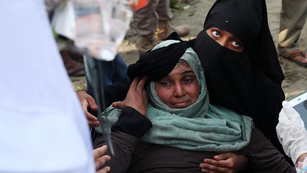 Kondisi Pengungsi Rohingya yang Terdampar di Aceh