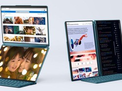 Lenovo Yoga Book 9i Tampil Unik dengan Layar Ganda