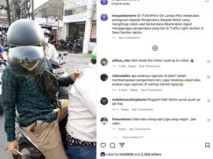 Pemotor di Jaksel Ditegur saat Merokok Sembari Berkendara, Bagaimana Aturannya? Pemotor di Jaksel Ditegur saat Merokok Sembari Berkendara, Bagaimana Aturannya?