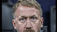 Nah, Graham Potter pun diledek bagaikan 007. Foto: dok. Twitter