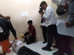 Kakek Sadis Peragakan Cara Bunuh Cucu di Tasik