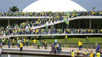 Tolak Hasil Pemilu, Ribuan Warga Brasil Duduki Istana Presiden