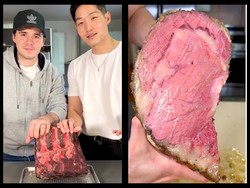 Victoria Beckham Bela Brooklyn yang Disebut Netizen Bikin Daging Panggang Mentah