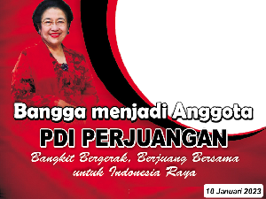 15 Twibbon HUT PDIP ke 50: Link Download dan Cara Pakai