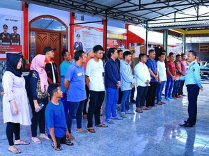 Asimilasi Kembali Diperpanjang, 24 Napi Lapas Banyuwangi Dipulangkan