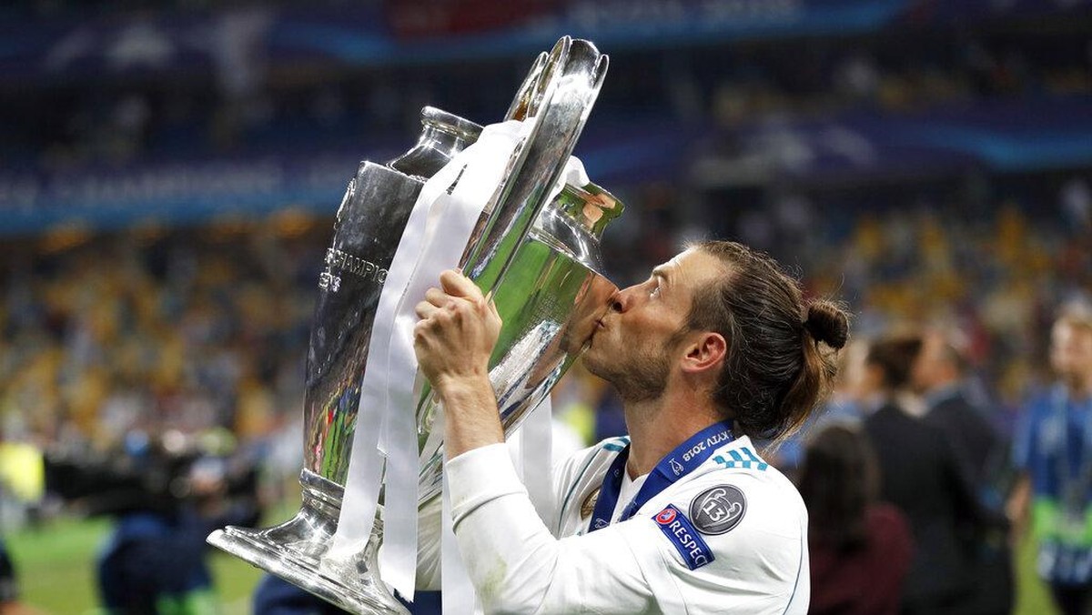 Real Madrid melepas legendanya yang pensiun, Gareth Bale (AP/Pavel Golovkin)