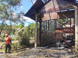 Gudang Balai Diklat PNS Banyuwangi Ludes Terbakar