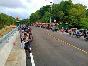 Jembatan Rowari JJLS Gunungkidul Ditutup, gegara Viral?