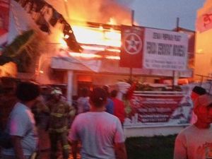 Kantor DPP Pemuda Demokrat Indonesia Terbakar, Diduga Akibat Korsleting