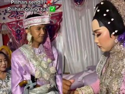 Pengantin Viral Korban Perjodohan Ortu, Wajah Mempelai Wanita Jadi Sorotan