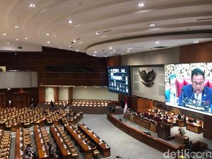 Rapat Paripurna Pembukaan Masa Sidang, 129 Anggota DPR Izin Rapat Paripurna Pembukaan Masa Sidang, 129 Anggota DPR Izin