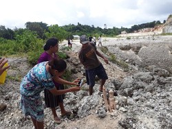 Galian C Lokasi Patung Bunda Maria di Kupang Jadi Objek Wisata Dadakan