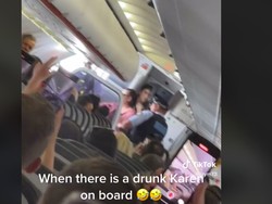 Lagi-lagi Penumpang Mabuk Bikin Resah, 5 Polisi Sampai Turun Tangan