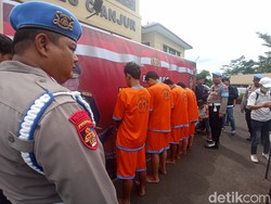 Komplotan Maling Bertopeng CD di Cianjur Ditangkap