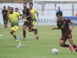 Statistik Babak Pertama PSM 1-1 Barito Putera: Juku Eja Lepaskan 7 Tembakan