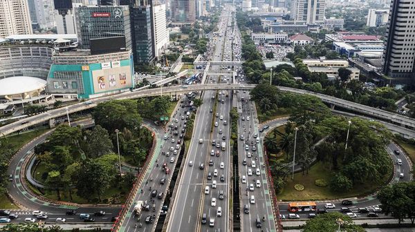 Potret Padatnya Jalanan Jakarta yang Mau Kena Tarif hingga Rp 19.000
