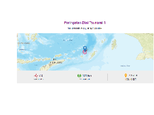 Potensi Tsunami Usai Gempa M 7,9 Maluku, Pemda Diminta Arahkan Warga Evakuasi Potensi Tsunami Usai Gempa M 7,9 Maluku, Pemda Diminta Arahkan Warga Evakuasi
