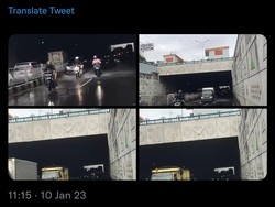 Underpass Kentungan Sleman Sempat Tergenang, Ini Penyebabnya