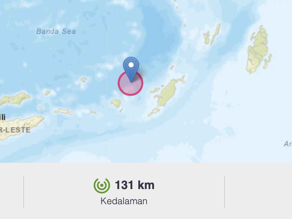 Gempa M 7,9 Guncang Maluku, Ada Peringatan Dini Tsunami Gempa M 7,9 Guncang Maluku, Ada Peringatan Dini Tsunami