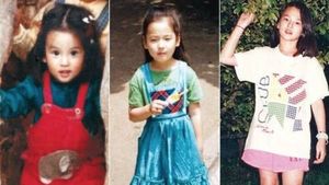Viral 8 Foto Masa Kecil Song Hye Kyo, Terbukti Cantik Alami Sejak Lahir