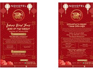 Rayakan Keseruan Perayaan Imlek di Hotel Novotel Jakarta Gajah Mada