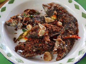 Bekasam, Makanan Hasil Fermentasi Ikan dan Nasi Khas Palembang Bekasam, Makanan Hasil Fermentasi Ikan dan Nasi Khas Palembang