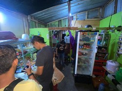 Penjual Sabu Bermoduskan Buka Warkop Dibekuk Polisi