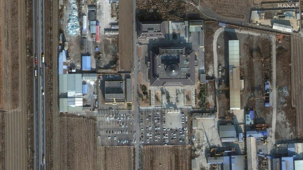 Foto Satelit Tunjukkan Krematorium China Penuh Sesak saat Tsunami COVID-19